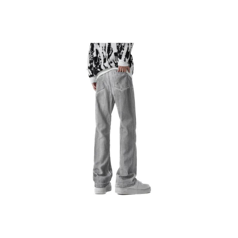 TONYKRZ Jeans Unisex White Gray-1