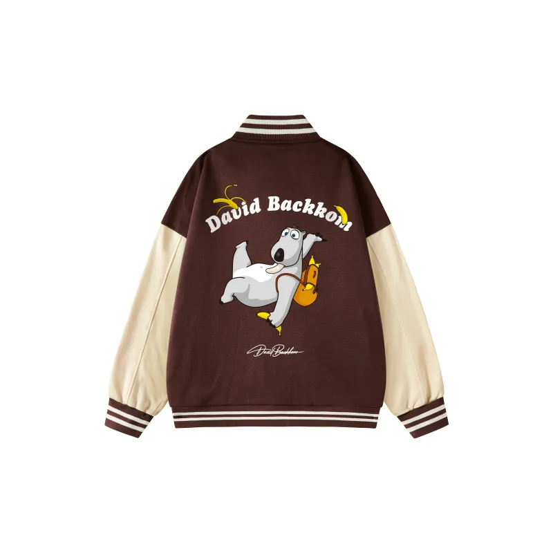 David Bakken x DAOMEIXIONG LIANMINGKUAN Baseball Jacket Unisex-18