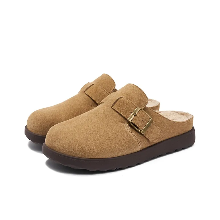 JOSINY Wrap toe Slippers Women's Earth Yellow-2
