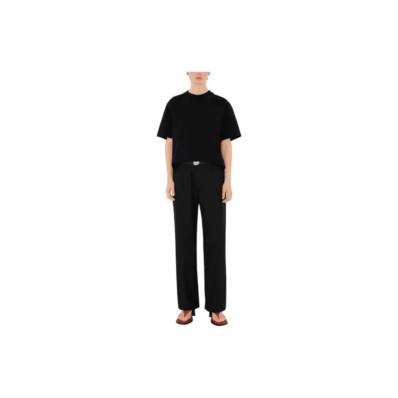 Burberry Drawstring Wool Trousers-2