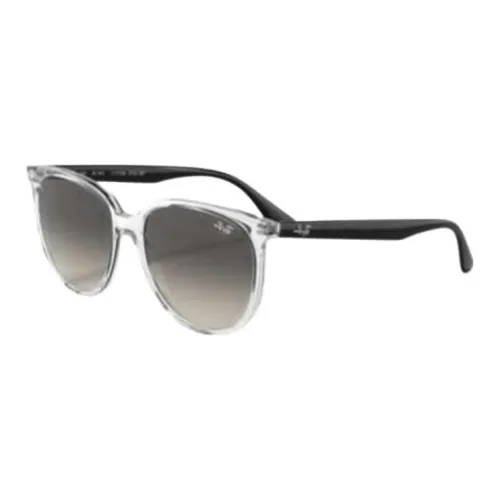 RayBan Polycarbonate Square Sunglasses Women's Transparent
