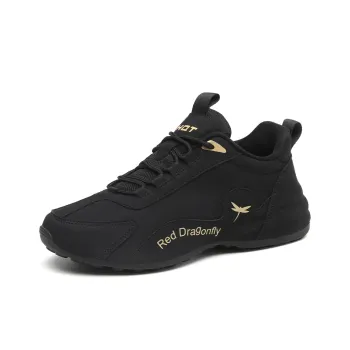 RED DRAGONFLY Chunky Sneakers Women's Low Top Black/White Gray