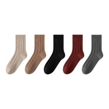 MIIOW Mid Calf Socks Unisex Combo Set