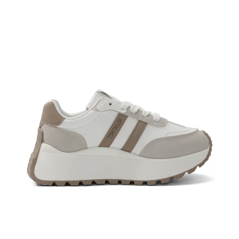 TOM TAILOR Cushioning, Breathable, Lightweight, Height Increasing Low Top Casual Shoes Women's-4