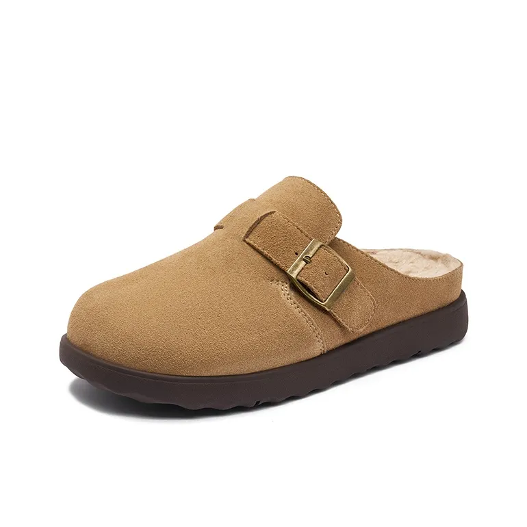 JOSINY Wrap toe Slippers Women's Earth Yellow-1