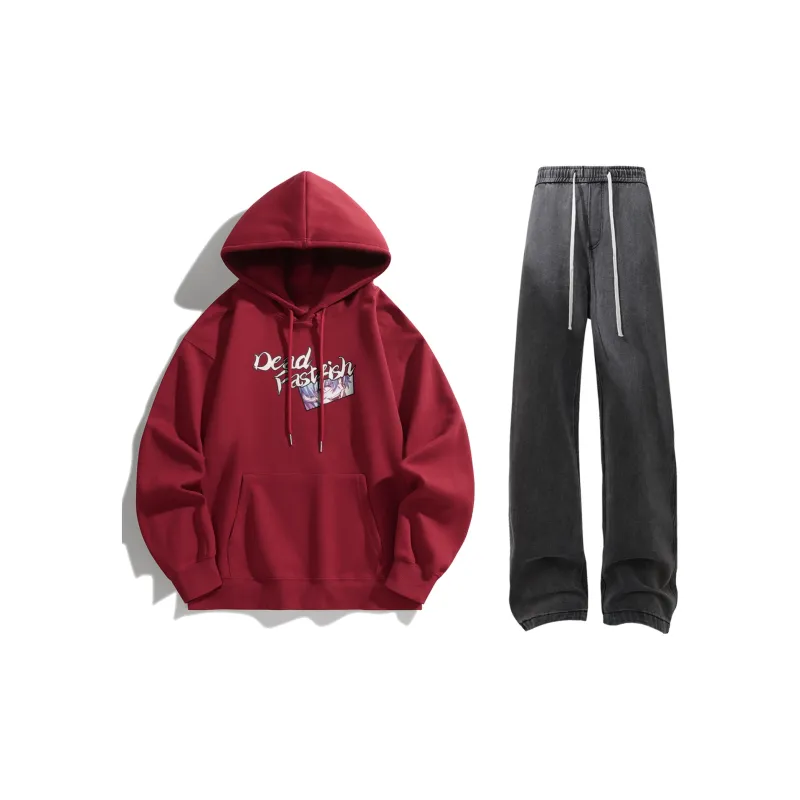 FASTFISH x SHENGSIJUELIANMINGKUAN Sweatshirt Set Unisex-11