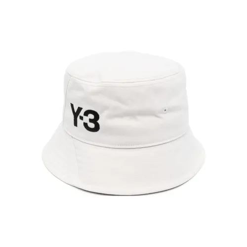 Y 3 Logo embroidered Canvas Bucket Hat