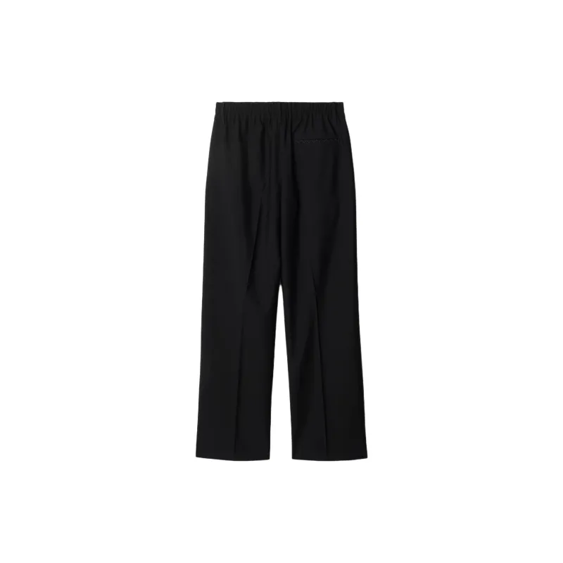 Burberry Drawstring Wool Trousers-1