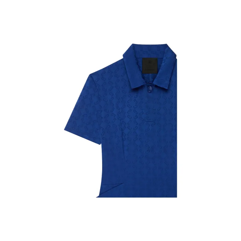 GIVENCHY FW24 Short Sleeved Dresses Women's Saffire Blue-1