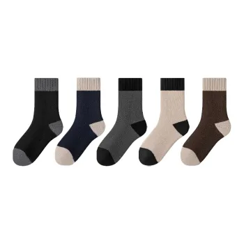 MIIOW Mid Calf Socks Unisex Combo Set