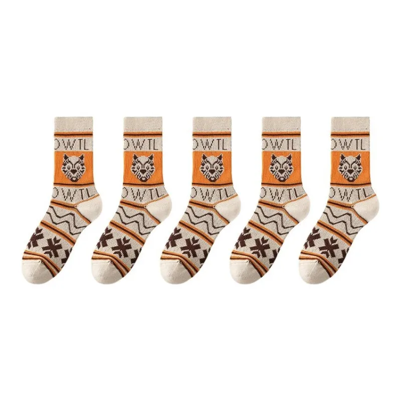MIIOW Mid Calf Socks Women's Combo Set-12