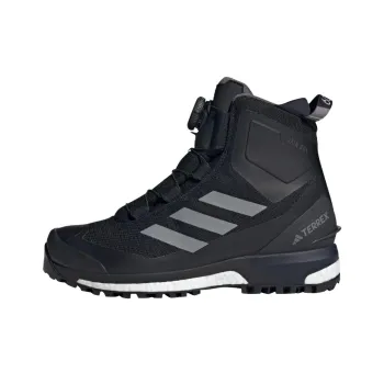 Adidas Terrex Conrax Boa Rain Rdy Anti-Slip Wear-Resistant High-Top Trekking Shoes Unisex Black