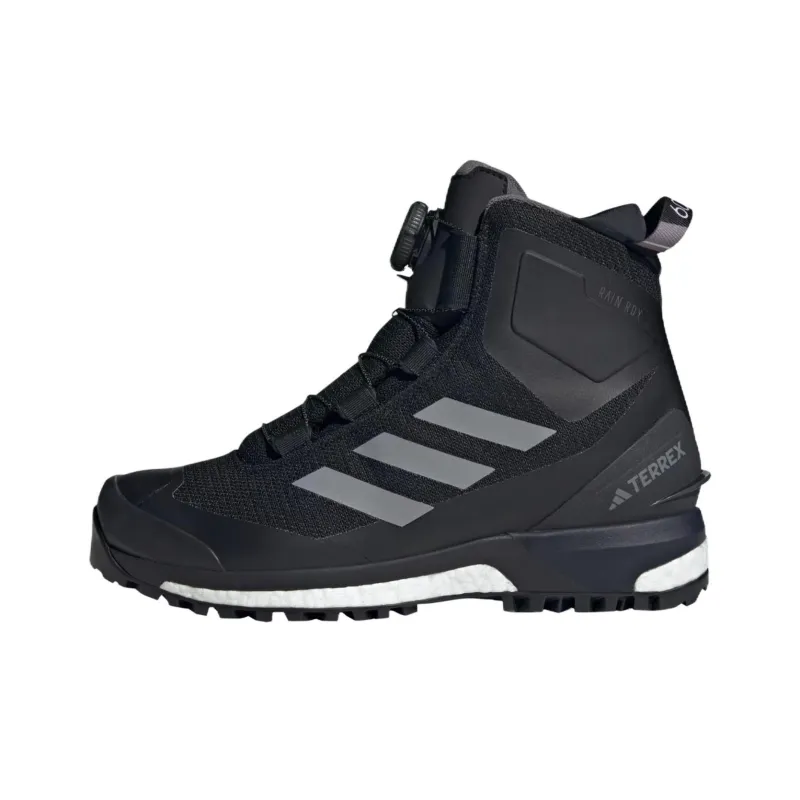 Adidas Terrex Conrax Boa Rain Rdy Anti-Slip Wear-Resistant High-Top Trekking Shoes Unisex Black-0