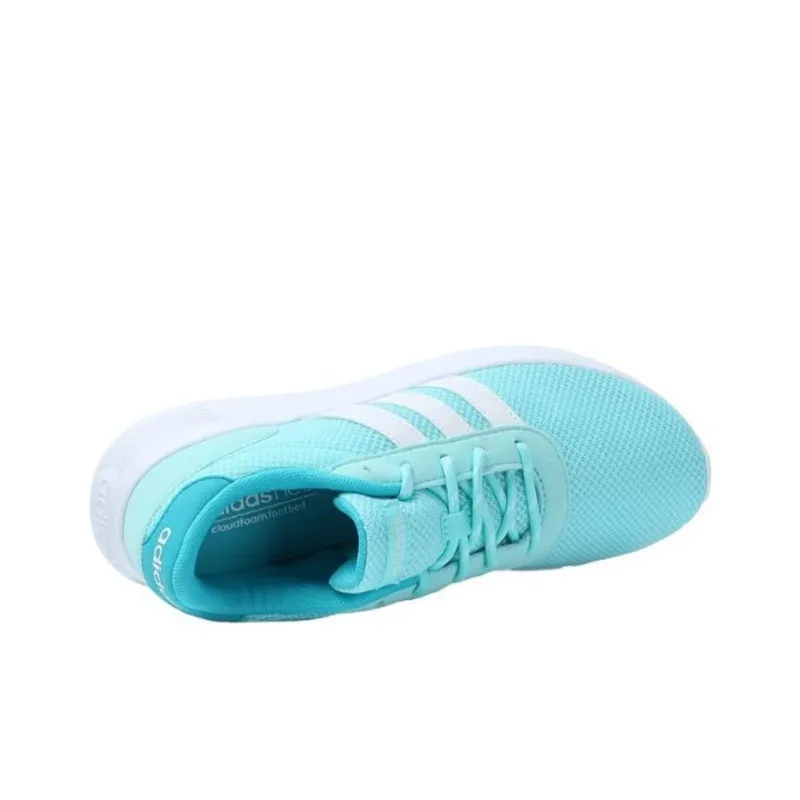 Adidas Lite Racer W Anti Slip Wear Resistant Low Top Casual Shoes Women's Blue-3