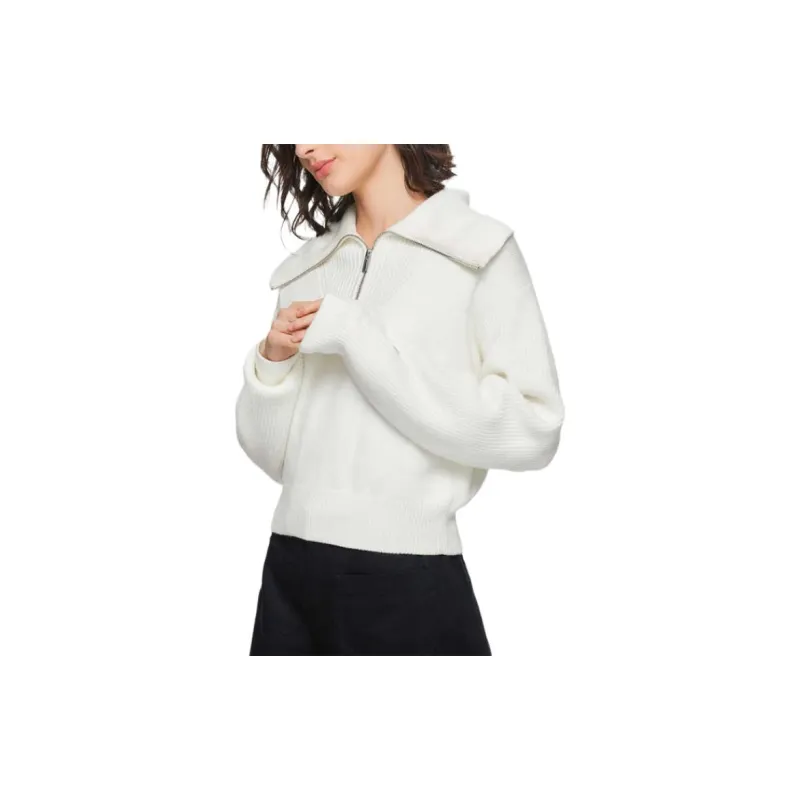 Skechers Yazhuan Series Knitwear Women's Coconut Milk White-3