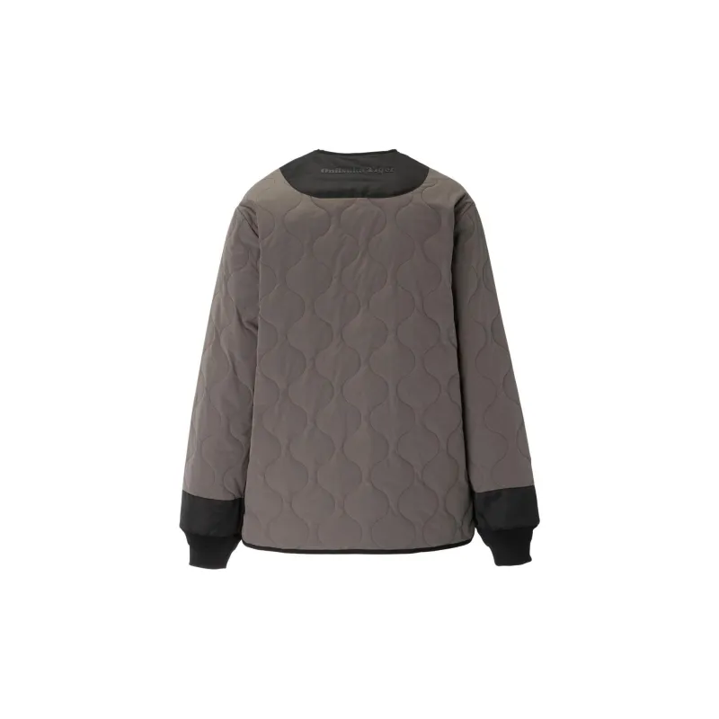 Onitsuka Tiger QUILTED Jackets Coats Unisex Khaki-1