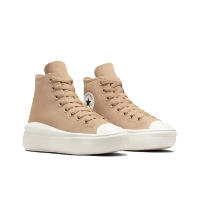 Converse Women's Chuck Taylor All Star Move Platform High 'Colorful Suede Coffee Rum' Women's-2