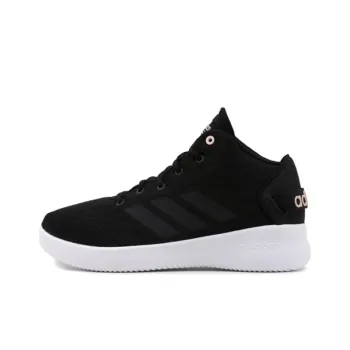 Adidas Lifestyle Shoes Anti Slip Wear Resistant Mid Top Casual Shoes Women's Black