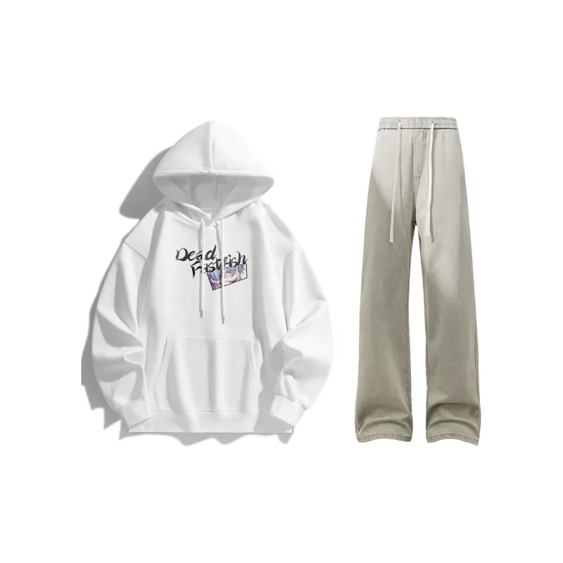 FASTFISH x SHENGSIJUELIANMINGKUAN Sweatshirt Set Unisex-33