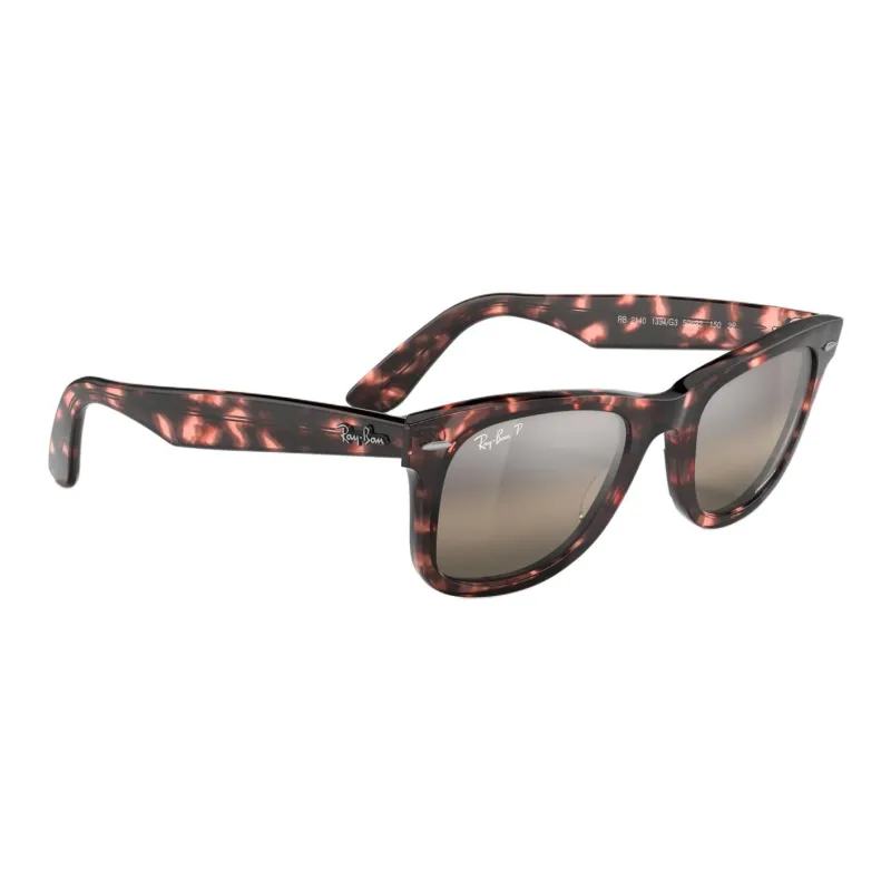 RayBan Crystal Square Sunglasses Women's Brown-2