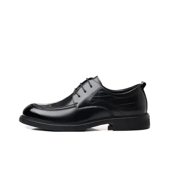 GZZ Dress Shoes Men Low Top
