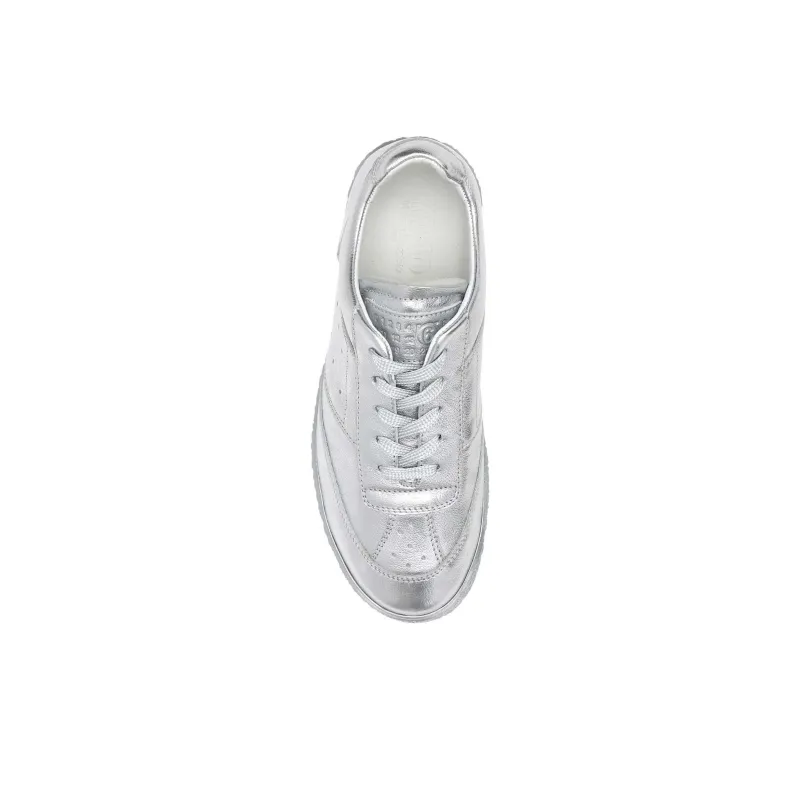 MM6 Maison Margiela Low Top Skateboard Shoes Men's Silver-4