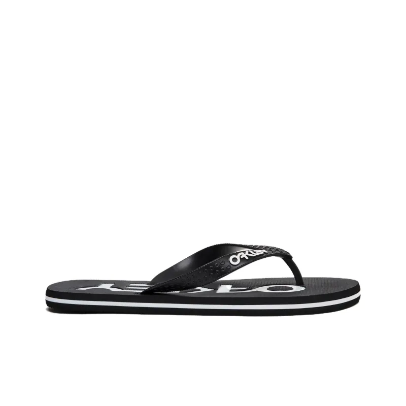 Oakley Abrasion Resistant Slip Resistant Flip Flops Men's Black-1