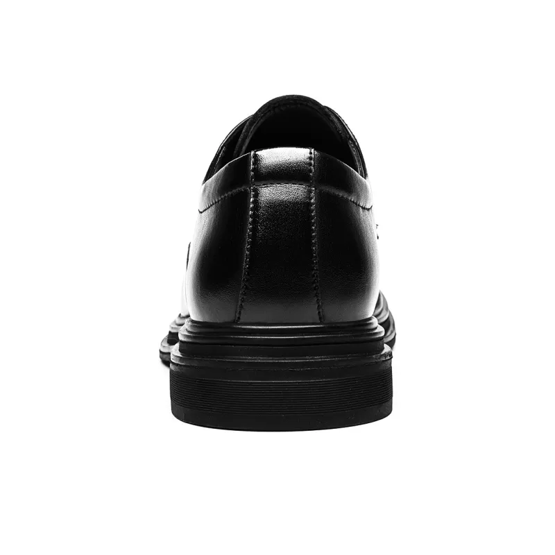 CHINT Dress Shoes Men Low Top Black-2