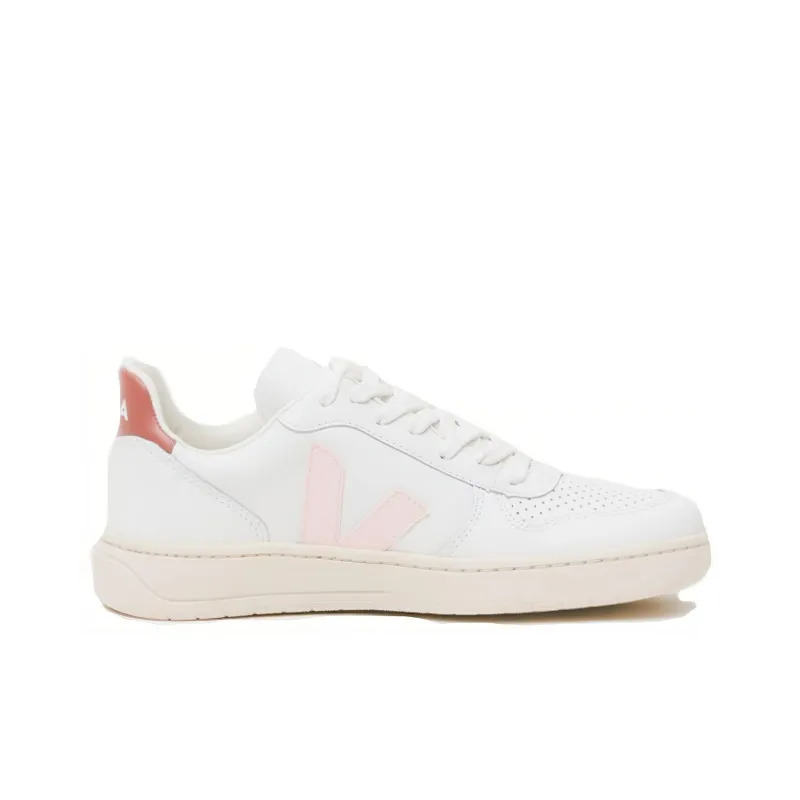 VEJA V-10 Cushioned Wear-Resistant Support Low-Top Casual Shoes Women's White-1