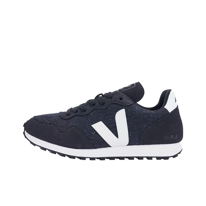 VEJA Sdu Flannel Shoes 'Navy White' Women's-0