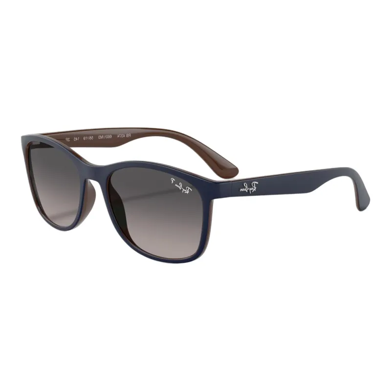RayBan Crystal Square Sunglasses Men's Blue-0