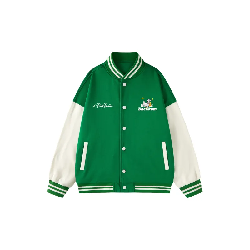 David Bakken x DAOMEIXIONG LIANMINGKUAN Baseball Jacket Unisex-24