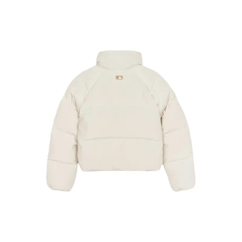MLB Boston Red Sox Down Jacket Women's Dark Cream-1