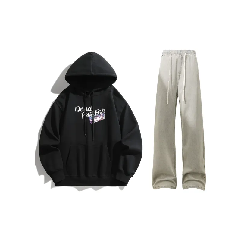 FASTFISH x SHENGSIJUELIANMINGKUAN Sweatshirt Set Unisex-27