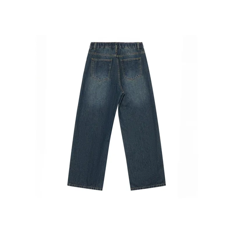 Voguo Relay Elastic Waistband Jeans Men's-26