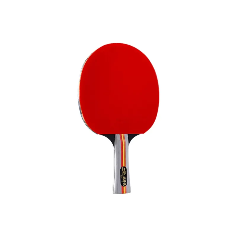 DOUBLEFISH Ping Pong Paddles Unisex All Wood Black Red-6