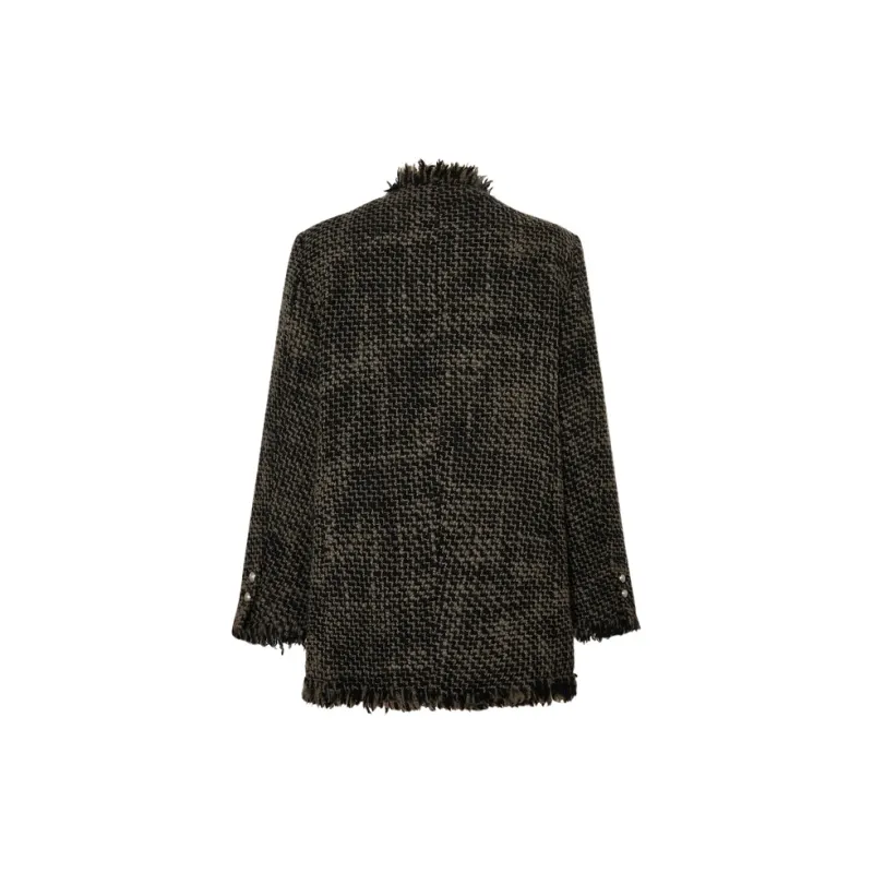 MOCO Jackets & Coats Women's Mixed Color Tweed-1