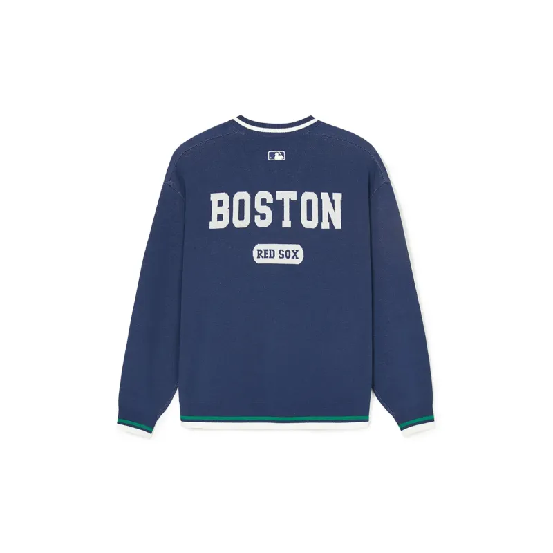 MLB Sweaters Men Blue-1