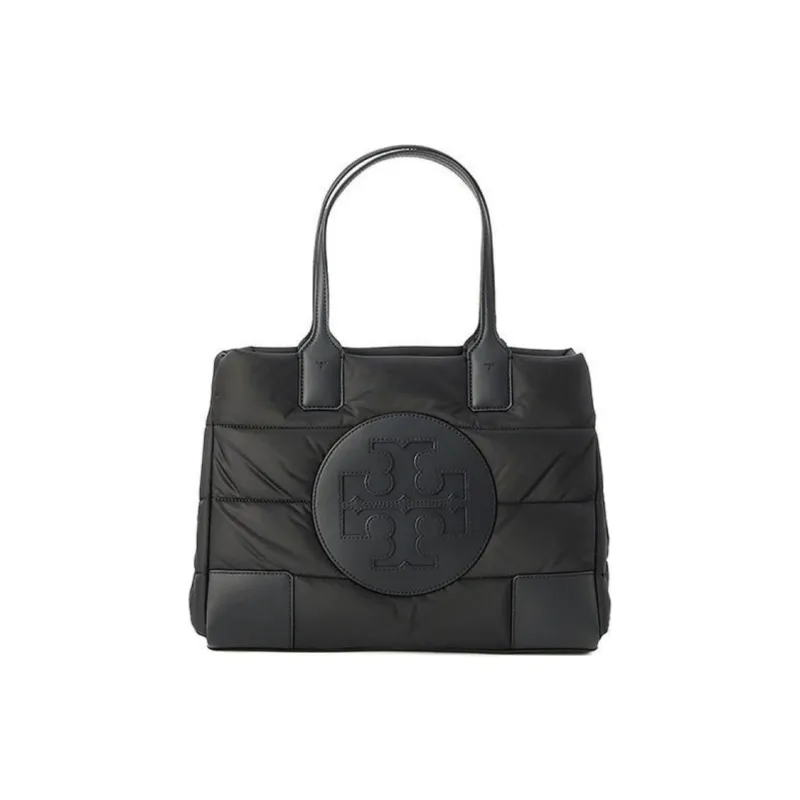 TORY BURCH Lightweight Polyester Taffeta Tote Bag Shopping Bag Handbag Shoulder Bag Women's Black-0