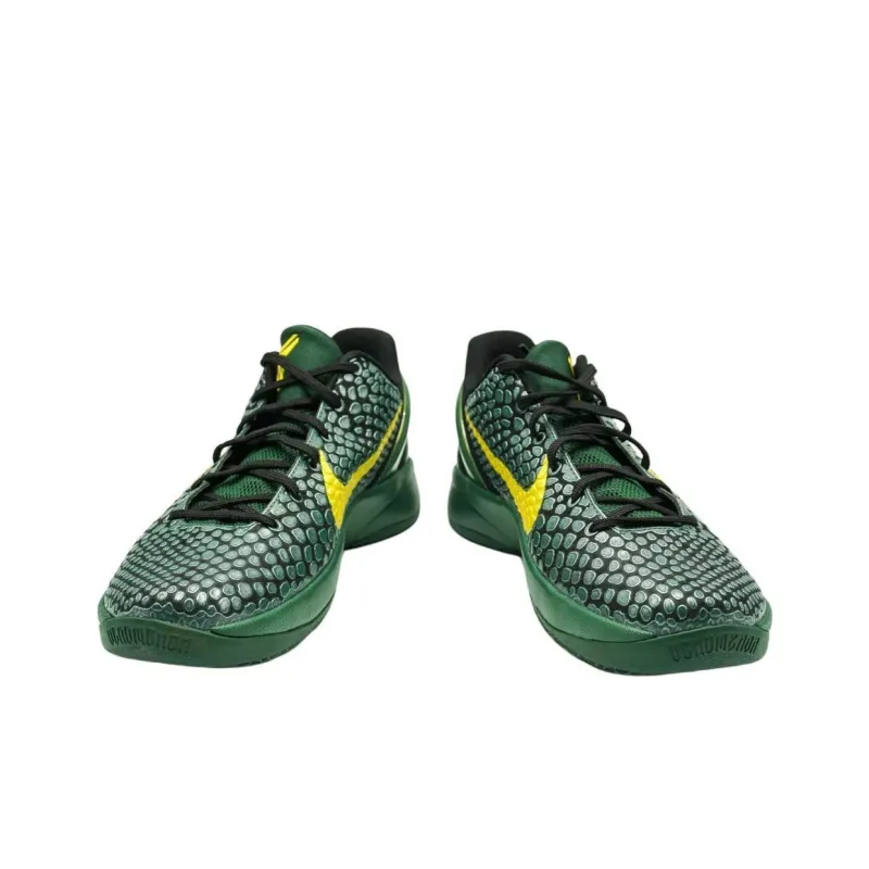 Nike Zoom Kobe 6 Anti Slip Wear Resistant Low Top Basketball Shoes Men's Green-2