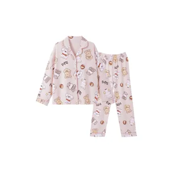 OUSHIBO Pajama Set Women's Pink
