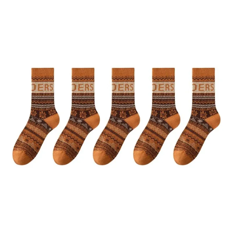 MIIOW Mid Calf Socks Women's Combo Set-10
