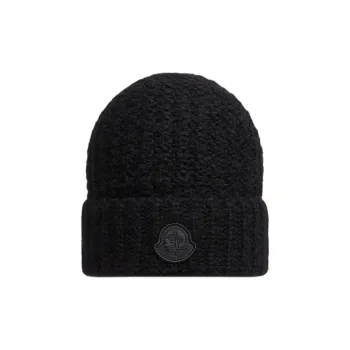 Moncler Appliqué Beanie