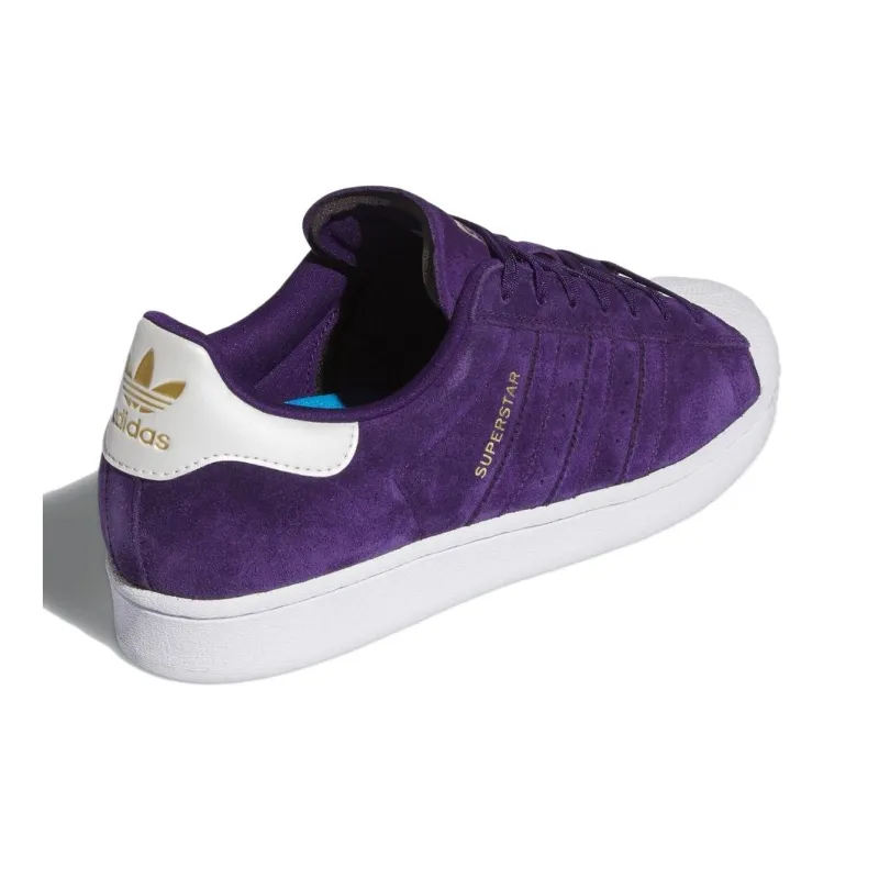 Adidas Superstar Adv Collegiate Purple Zero Metalic Gold Metallic-4