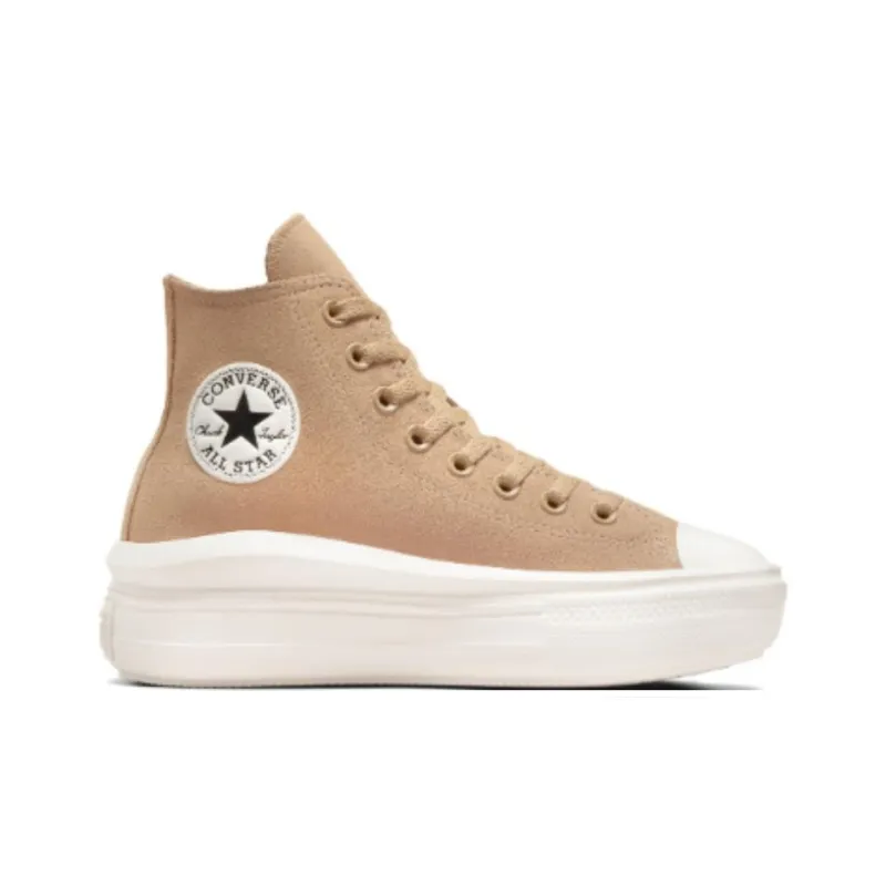 Converse Women's Chuck Taylor All Star Move Platform High 'Colorful Suede Coffee Rum' Women's-1