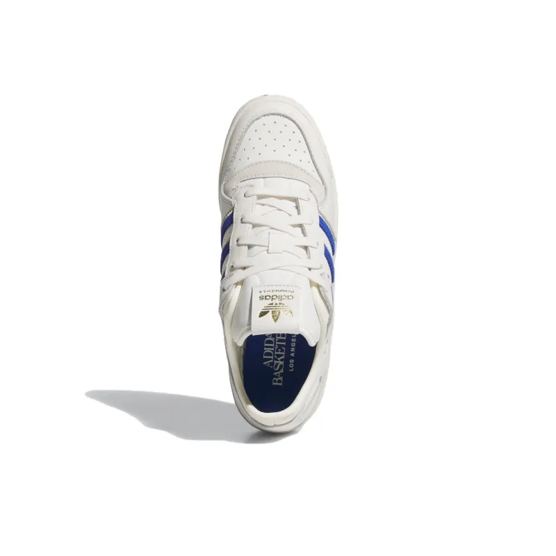 Adidas Forum Low Cl Cloud White Royal Blue Almost Yellow Women's-5