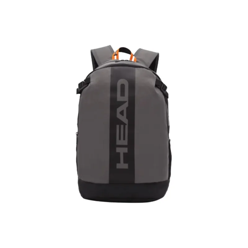 HEAD Polyester Backpack Medium Size Unisex Gray & Black-0