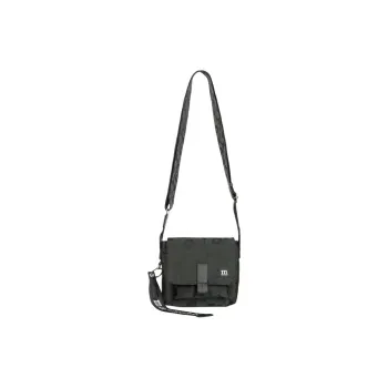 Marimekko Polyester Messenger Bag, Crossbody Bag, Shoulder Bag Mini Women's Black