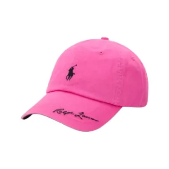 Polo Ralph Lauren Twill Baseball Caps Men's Pink