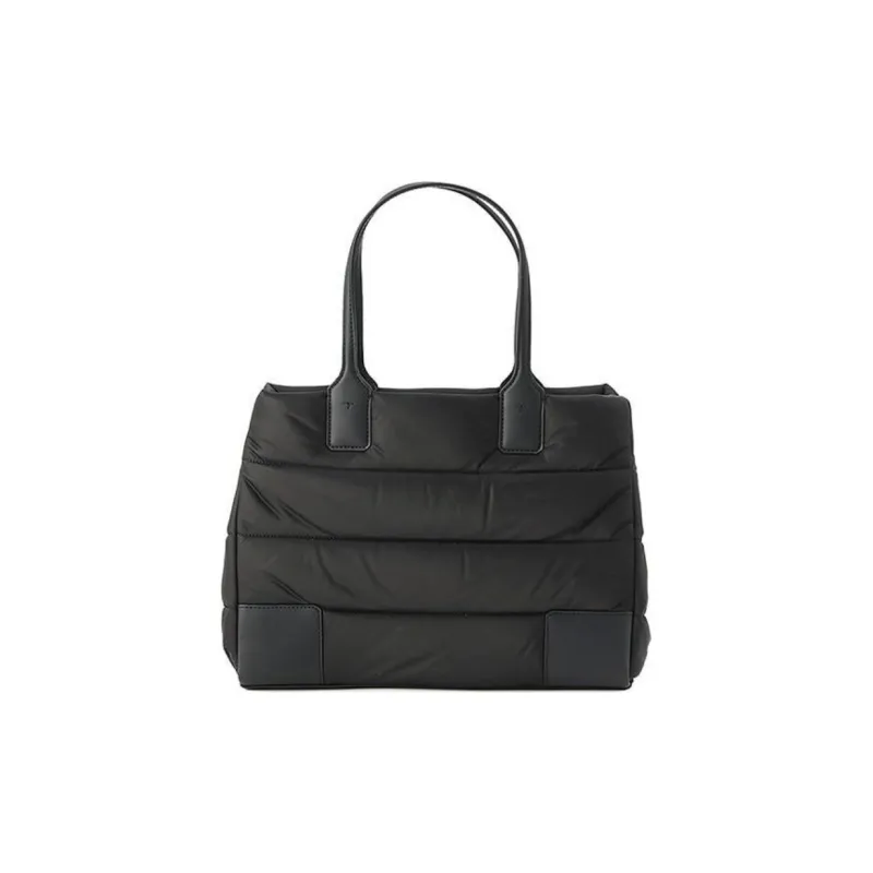 TORY BURCH Lightweight Polyester Taffeta Tote Bag Shopping Bag Handbag Shoulder Bag Women's Black-2